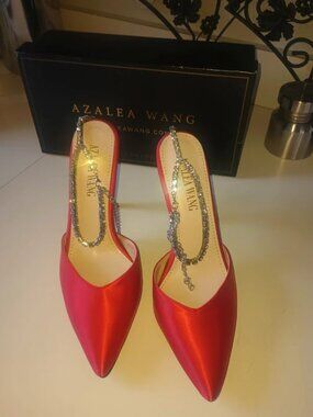 Azalea Wang Red Pumps